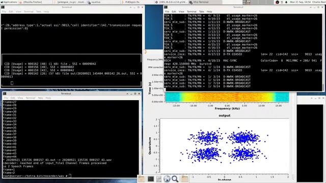 Decoding Tetra Signal In FreeBSD Using Tetra-Kit(Telive Alternative) смотреть онлайн