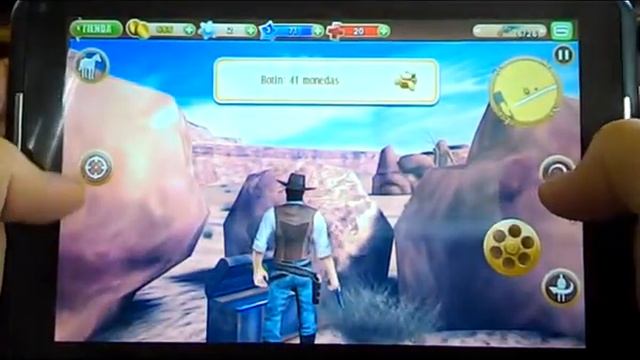 Gameplay Atom Z3735G Gameloft Six Guns смотреть онлайн