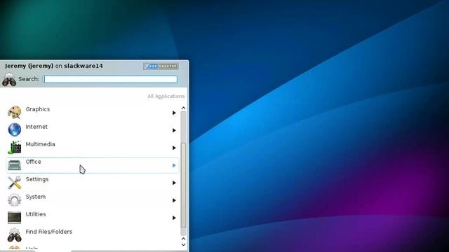 Slackware 14.1 - Boot and Desktop смотреть онлайн