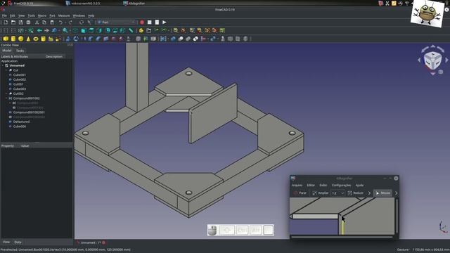 FREECAD #202 - TENSEGRITY STRUCTURE смотреть онлайн