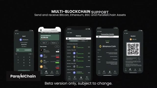 ParallelWallet BETA (iOS and Android). смотреть онлайн