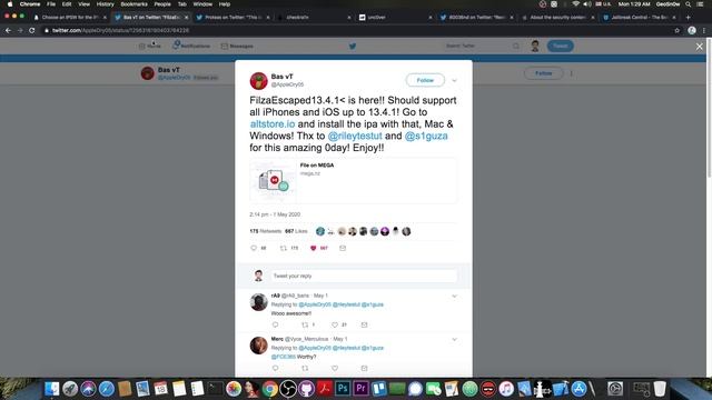 iOS 13.4.1 / 13.4 / 13.3.1 JAILBREAK: Latest News / Recap + Downgrade & Filza No JB (A13 / A12 Too) смотреть онлайн