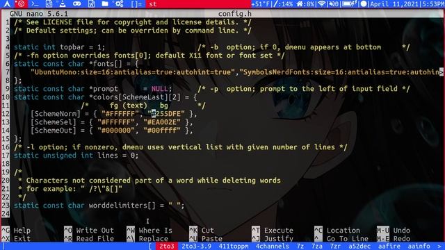 How to Change Dmenu Fonts and Color Scheming! смотреть онлайн