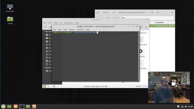 Install Pale Moon Browser In Linux Mint 19.3 смотреть онлайн