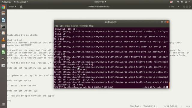 How to Install Lyx on Linux смотреть онлайн