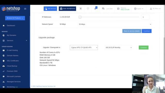 [English] How to Upgrade Your VPS Server via myNetShop Self Service Portal смотреть онлайн