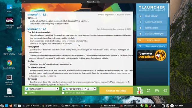 Como instalar Minecraft no linux mint,ubuntu,Arch Linux,Fedora/CentOS e derivados смотреть онлайн
