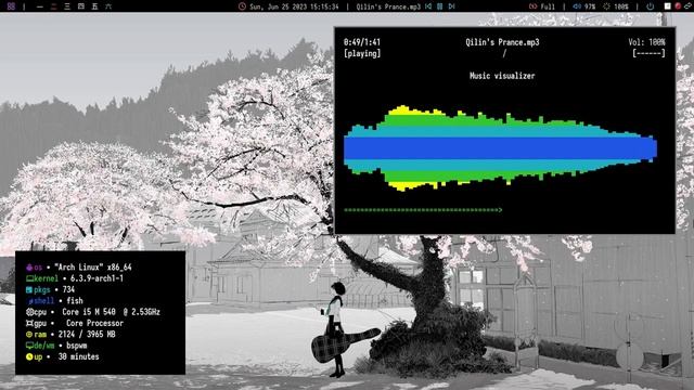 Linux Rice | Monochrome - BSPWM смотреть онлайн