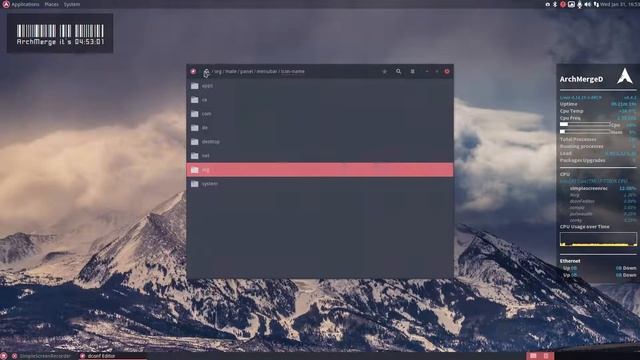 ArchMerge : 242 changing the icon of standard menu bar in ArchMerged Mate смотреть онлайн