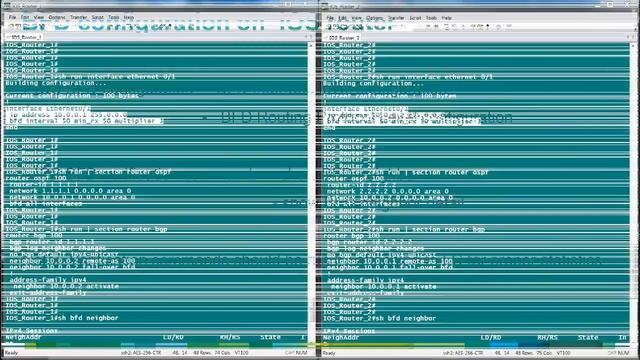 BFD Configuration and Troubleshooting on Cisco IOS and XR Routers смотреть онлайн
