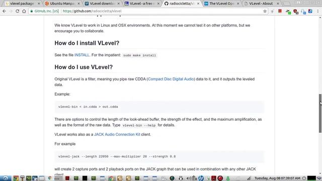 Automatic Volume Level Control with the LINUX Audio APP - VLeveL - Live demo смотреть онлайн