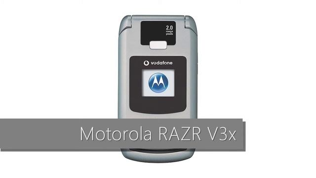 Motorola PEBL U6, Q8 and RAZR V3x (2005) смотреть онлайн