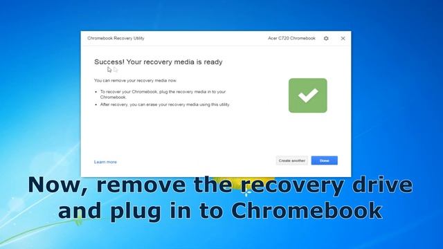 Reinstall the Chrome OS - Chromebook Recovery Utility смотреть онлайн