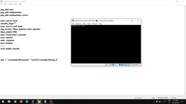 OpenBSD 6.8 How to Install WindowMaker 0.95.9 xenodm login manager смотреть онлайн