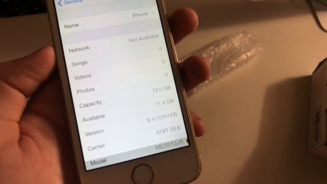 iPhone 5s iOS 8 Unboxing смотреть онлайн