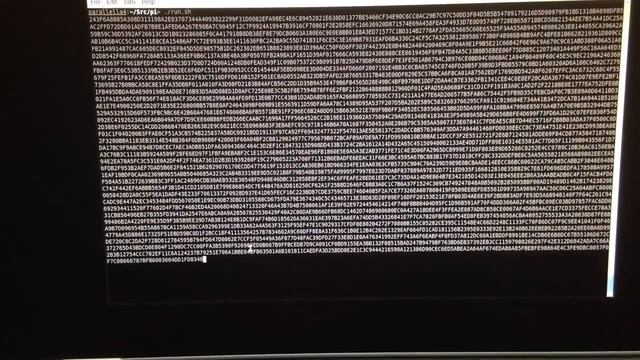 Calculating 250,000 digit of PI MPI Parallella смотреть онлайн