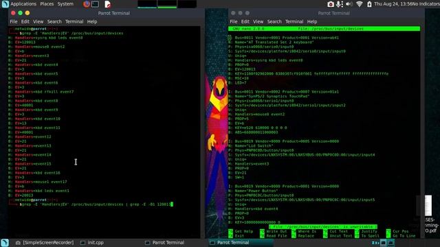 Keylogger en linux C/C++ смотреть онлайн
