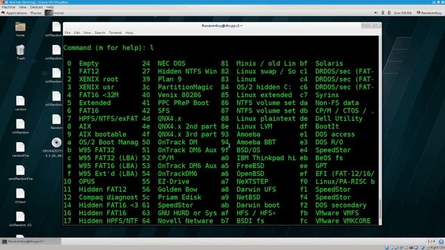 LINUX Partitioning New Disk смотреть онлайн