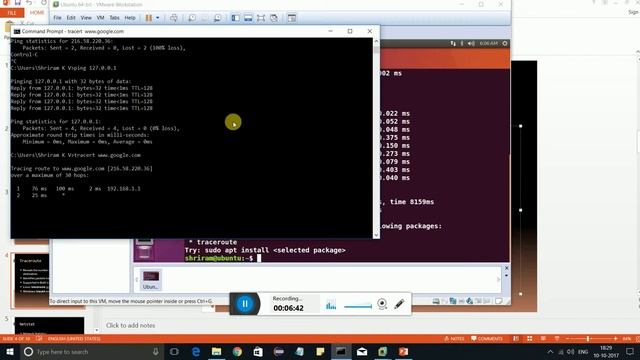 Networking Commands Linux Vs. Windows (admin commands) смотреть онлайн