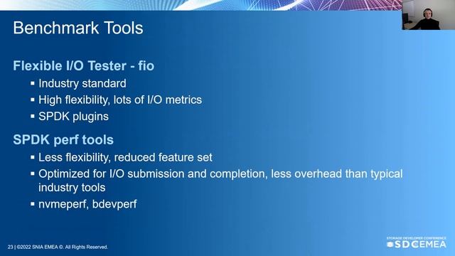 SDC EMEA 2022: Is Your Storage Software ready for 80M IOPS? смотреть онлайн