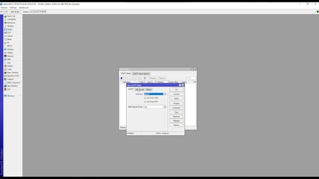 CONFIGURANDO DHCP CLIENT NA MIKROTIK смотреть онлайн