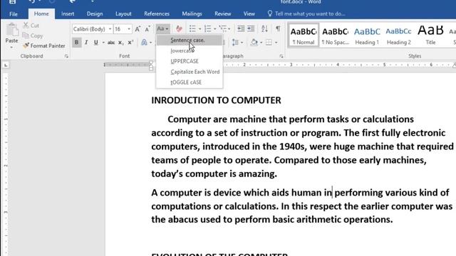 How to use Change case Text Highlight Font color etc. In MS Word 2016/2010/2013/2007 смотреть онлайн