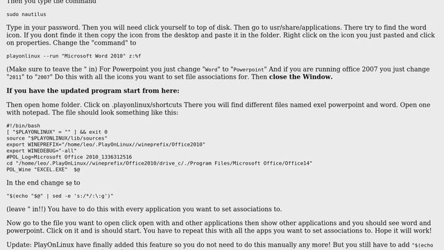 Ubuntu: How to set file associations with PlayOnLinux? (2 Solutions!!) смотреть онлайн