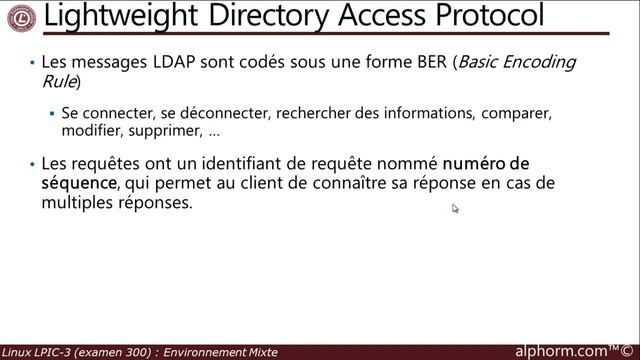 Linux Expert LPIC 3 : 02.02. Le protocole LDAP Lightwey Directory acces Protocol смотреть онлайн