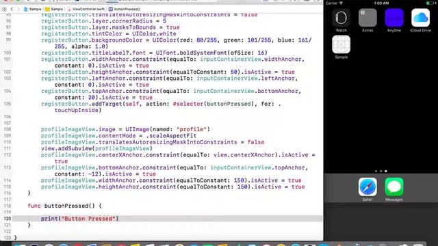 Building iOS 10 application without Storyboard - Part 6 смотреть онлайн