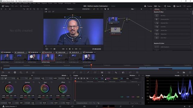 My Simple DaVinci Resolve Color Grading and Touch-Up Techniques смотреть онлайн