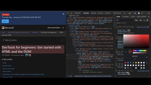 In-built editor in Chromium Browser Developer Tools смотреть онлайн