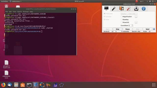 آموزش متلب درس ۹۵ نصب MATLAB در Linux смотреть онлайн