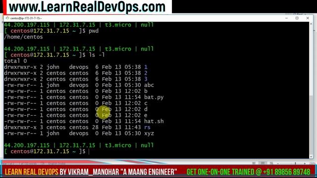 Linux for DevOps (RedHat) || Video-5 || Part-1 || LearnRealDevops.com смотреть онлайн