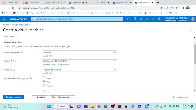 Azure Bastion Subnet | Azure Jumb Host | Azure Jump Box смотреть онлайн