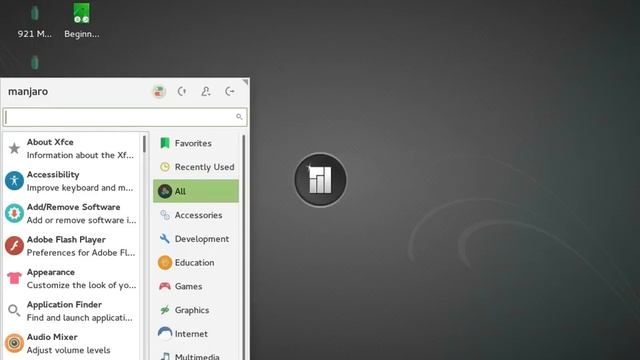 Manjaro XFCE 0.8.12 - Boot and Desktop смотреть онлайн