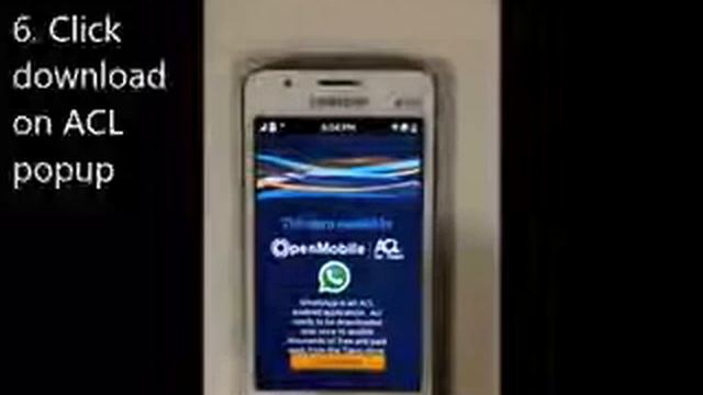Android WhatsApp application running on the Tizen смотреть онлайн