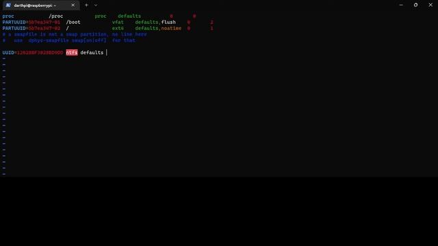 Raspberry Pi - Automount external storage смотреть онлайн
