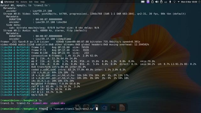 merge menggabungkan concat video menggunakan ffmpeg linux смотреть онлайн