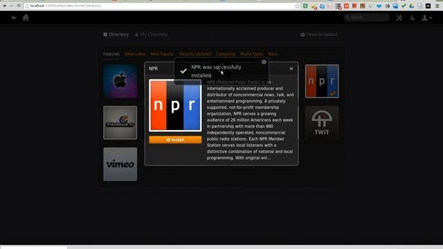 64 bit Plex on Your Desktop for Linux Mint 13 (major bummer that the directory manager is flawed) смотреть онлайн