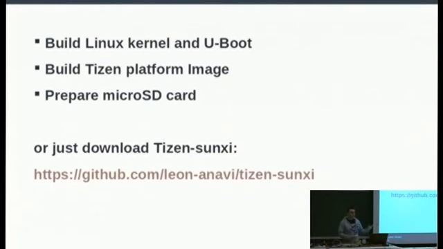FOSDEM 2014: How to Build a Tizen Device at Home смотреть онлайн