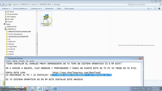 INSTALAR CHARLES PROXY 32 0 64 BITS A LA PC смотреть онлайн
