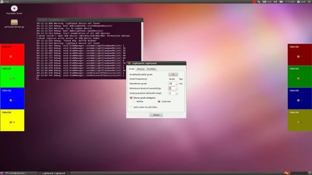 Lightpack - Ambilight like software-hardware kit Ubuntu смотреть онлайн