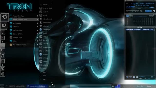 Demo Linux Backbox 3.01 Release 22-1-2013 (Full Custom Desktop By.Kaisar NET) смотреть онлайн