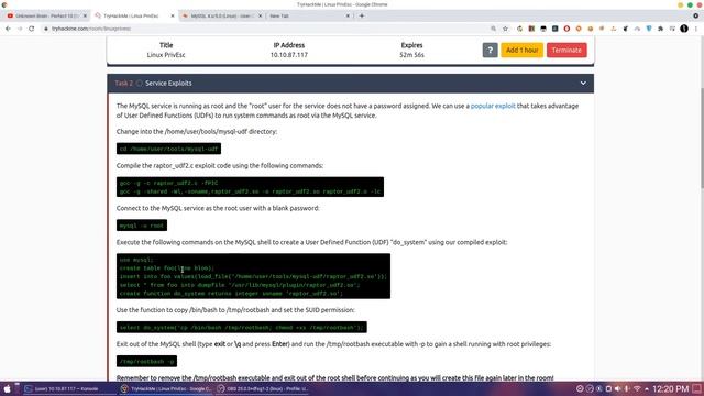 Linux Privilege Escalation - Service Exploits смотреть онлайн