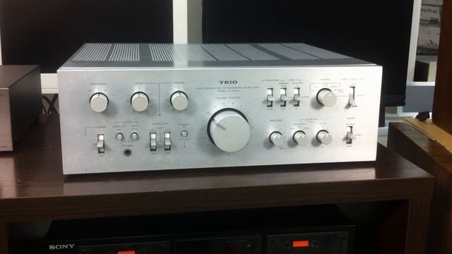TRIO KA-9900 усилитель высшего класса, качества. Двойное моно. смотреть онлайн