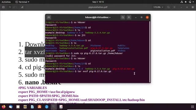 Pig Installation in Ubuntu - Jit Code (Hindi) смотреть онлайн