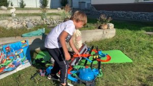 АВТОМОЙКА Хот Вилс с Крокодилом - Hot Wheels Ultimate Gator Car Wash