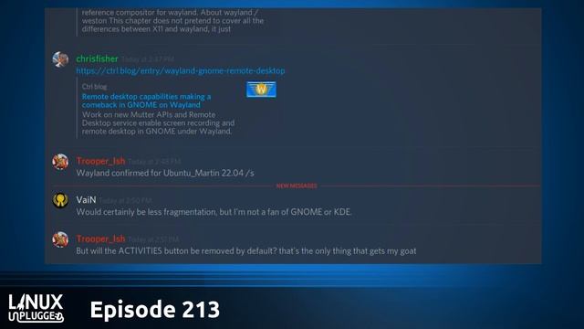 Gnome Does it Again | LINUX Unplugged 213 смотреть онлайн
