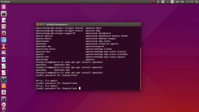 Ubuntu 15.04 - How to Install and Run OpenShot смотреть онлайн