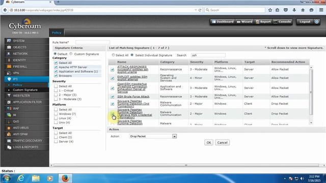 How to Monitor SSH Traffic in cyberoam смотреть онлайн